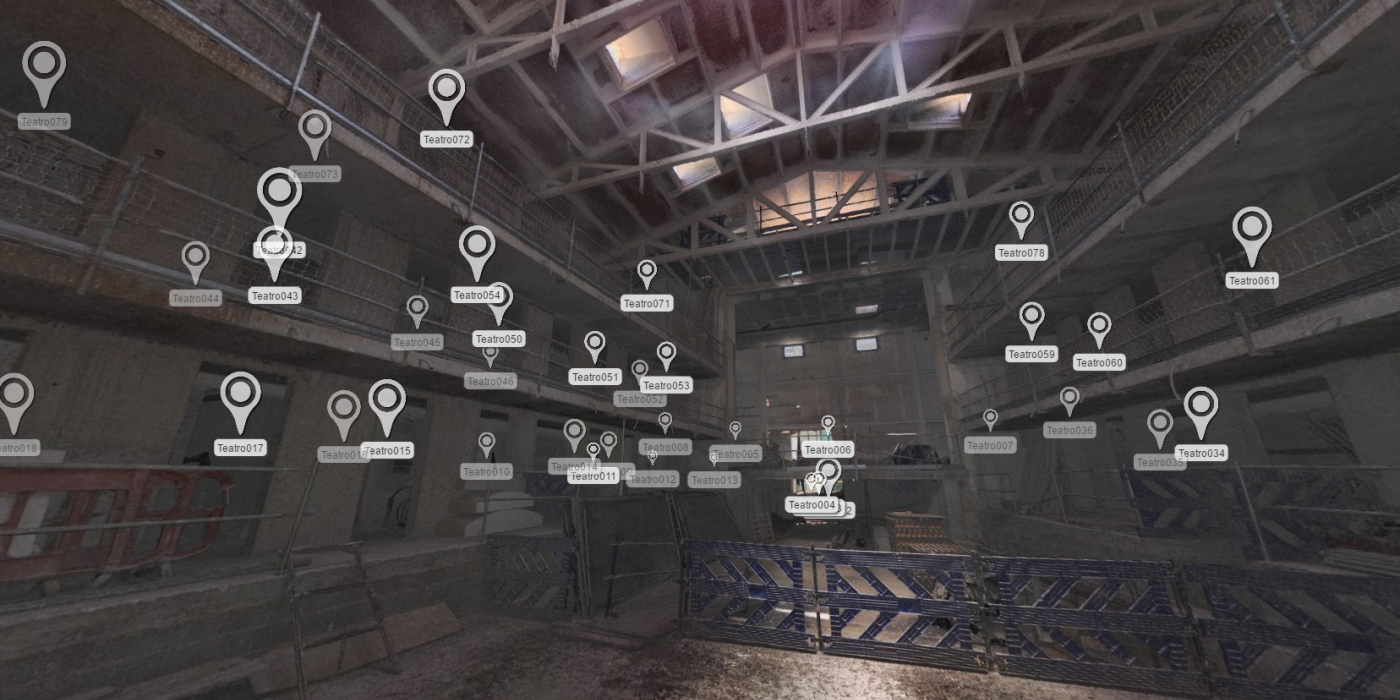 Levantamiento Laser: Teatro Pereyra